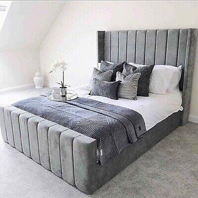 Panel Sleigh Bed