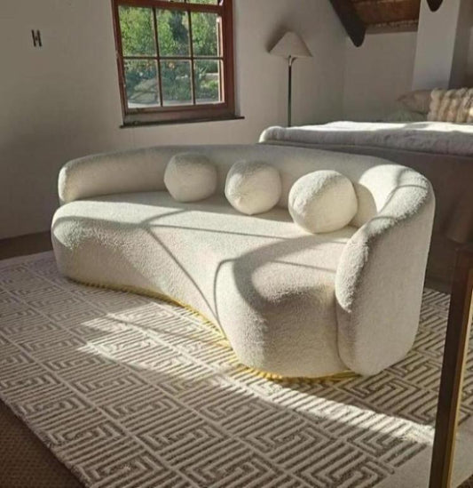 Curved Couch / 3-Seater Couch