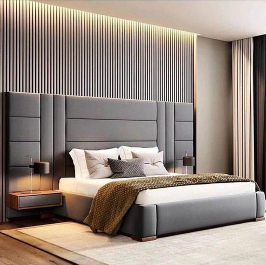 Sleigh bed
