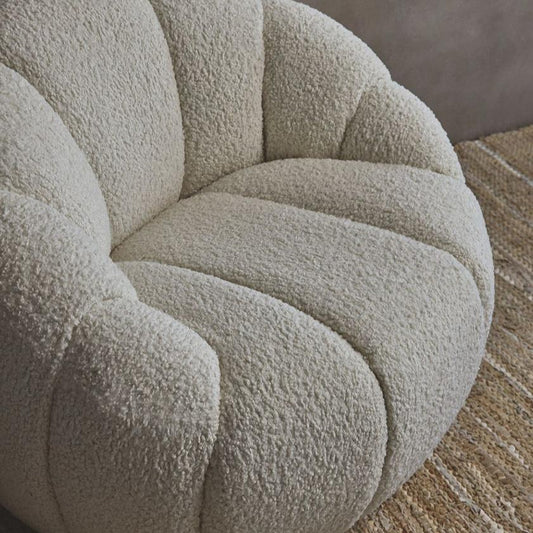 Bouclé chair